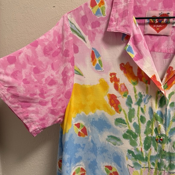 Jams World Kiyoshi Large Button Up Style W624 ROSS, Roses - Picture 4 of 15